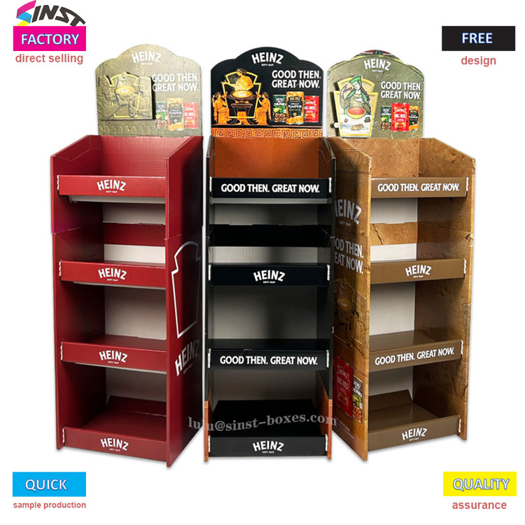 சாஸின் காட்சி குழப்பமானதாகவும் திறமையற்றதாகவும் உள்ளதா? பல அடுக்கு தக்காளி சாஸ் டிஸ்ப்ளே ரேக் 'விஷயங்களை வரிசைப்படுத்த' உதவுகிறது!