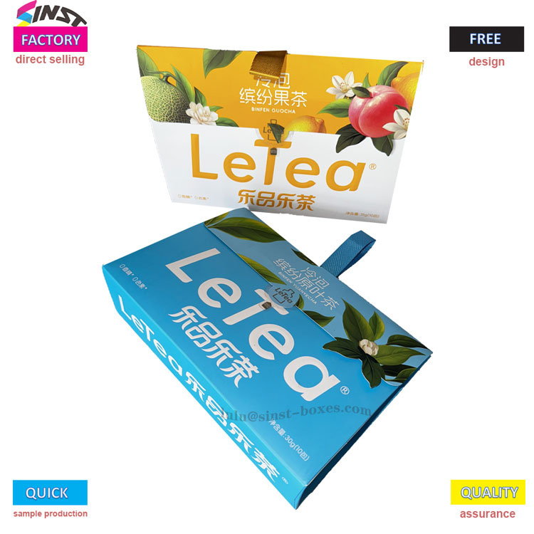 குளிர் ப்ரூ பழ தேநீர் அட்டை பெட்டி